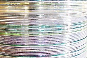 Dvd plastic background